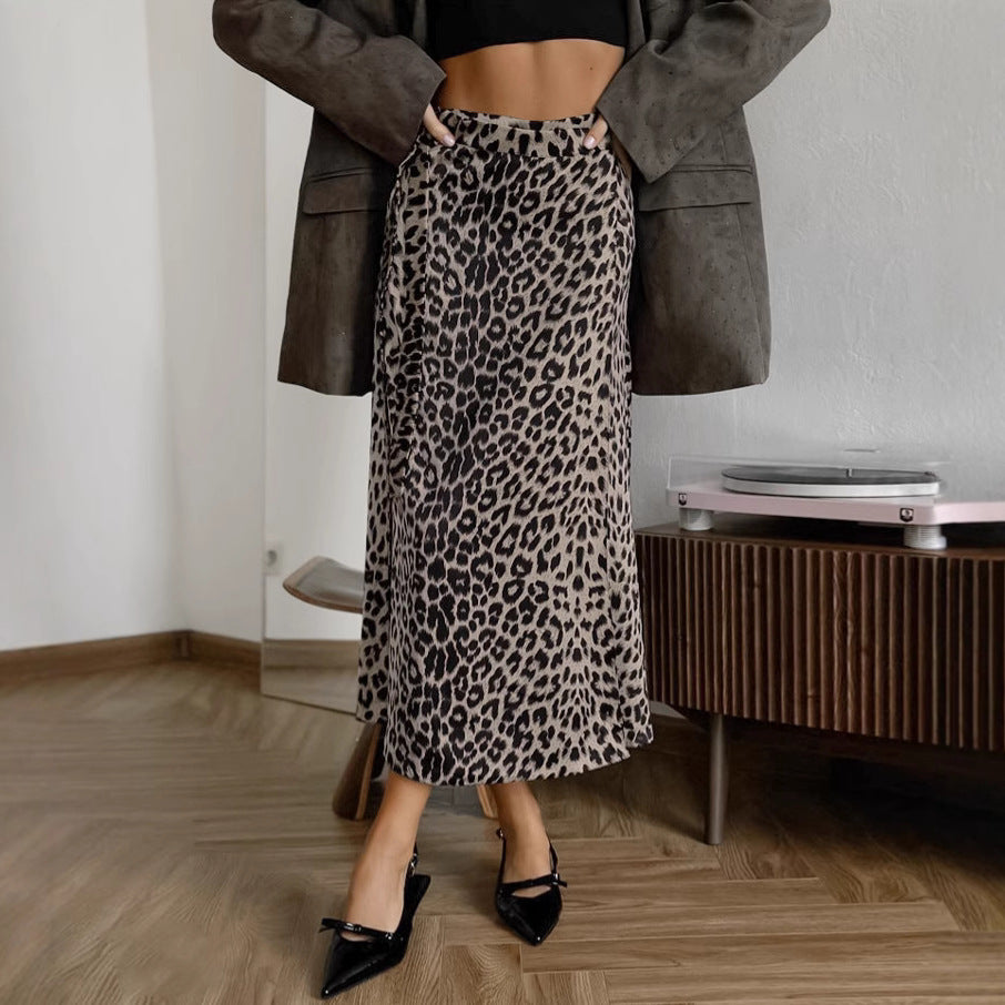 High Waist Maxi Rock