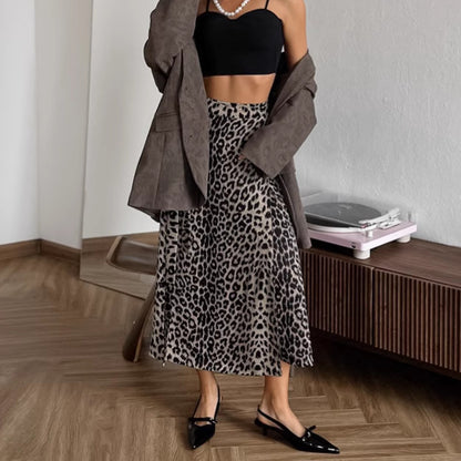 High Waist Maxi Rock