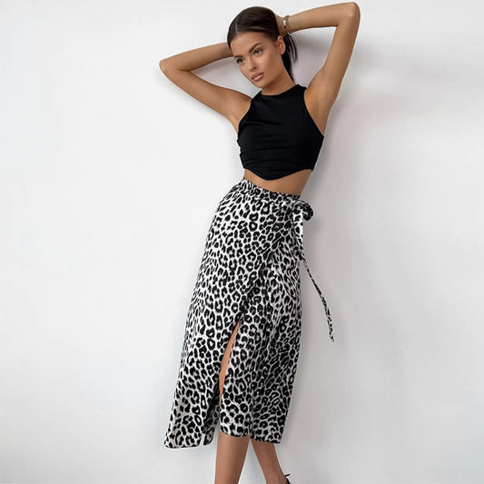 High Waist Maxi Rock